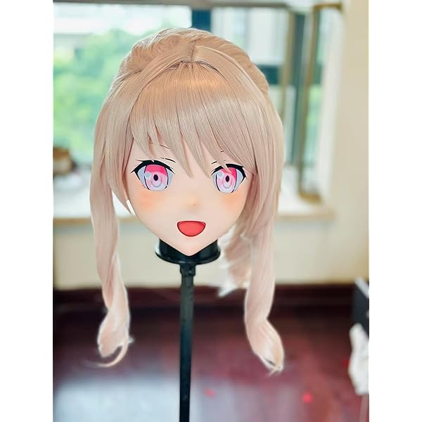 美少女 着ぐるみ ロック付き kigurumi コスプレ アトラク マスク Amazon.co.jp: [achard] Resin Female Cosplay Anime Kigurumi